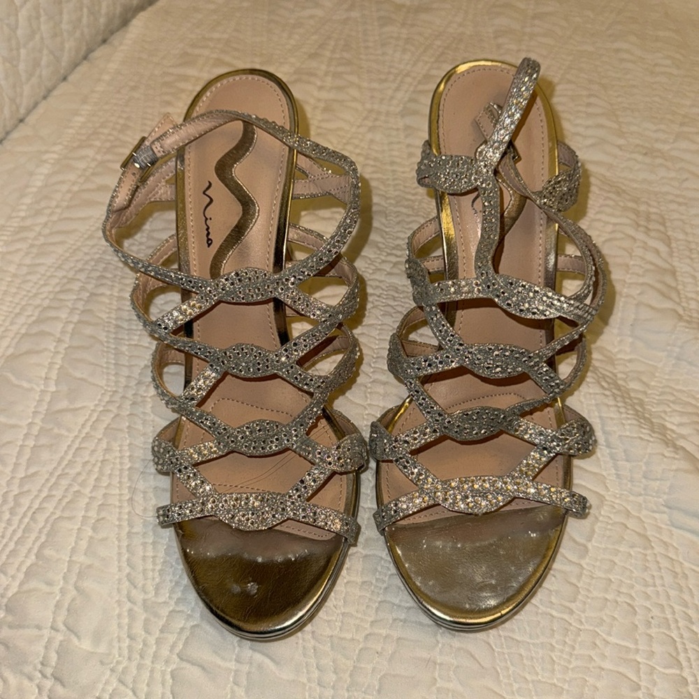 Nina 💎 Gemstone Heels 9.5